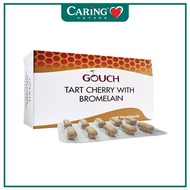 GOUCH TART CHERRY WITH BROMELAIN 250MG VEGETABLE CAPSULE 10S X 6