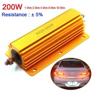 【FSFO】1ohm 2ohm 4ohm 8ohm 8R 200W Watt Power Metal Resistor 4 Tube Amp Test  Load