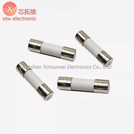 10Pcs/lot 6x30mm Ceramic Fuse Tube 0.5A-30A F0.5 1 2 3 4 5 6 7 8 10 15 20 30AL 250V Explosion-proof 