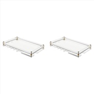 (LAC1) 2X Transparent Acrylic Case for ESP32-S3 Development Board ESP32 5 Inch 800x480 Acrylic Case 