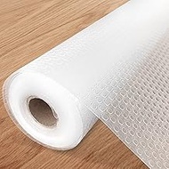 Cabinet Liner, Shelf Liners for Kitchen Cabinets Non-Adhesive, Strong Grip Liner Washable 24in x 20F