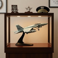 1:100 F/A-18F Super Hornet Diecast Alloy Aircraft Model with Stand - Premium Collection Gift