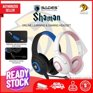 Sades Shaman Study & Gaming Headset ( Suitable for Online class & WFH )