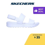 Skechers Women Foamies Footsteps Breezy Feels Walking Sandals - 111054-WHT SK7193