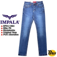 iMPALA Brand Men's Slim Fit Stretchable Jeans (SF04-1524）