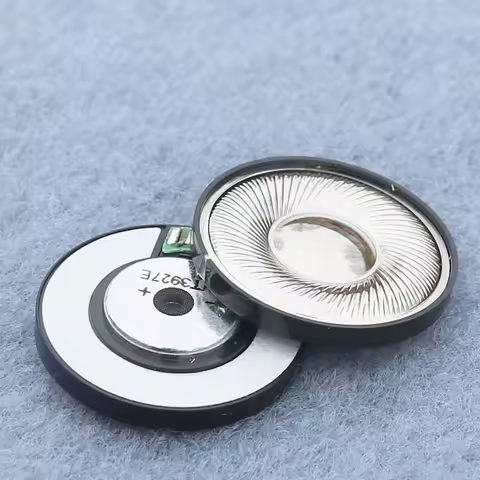 2pcs 40mm Titanium Diaphragm Headphones Speaker unit 32 Ohm Heavy Bass Headphones Drivers