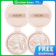 Age20s | Kem nền dạng cushion Age20s Essence Cover Pact Flora 23 Refill X2