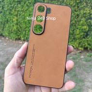 เคส สำหรับ Vivo Y200 5G แบบซิลิโคนกันกล้อง+ลายหนังกลับ #Y200 5G