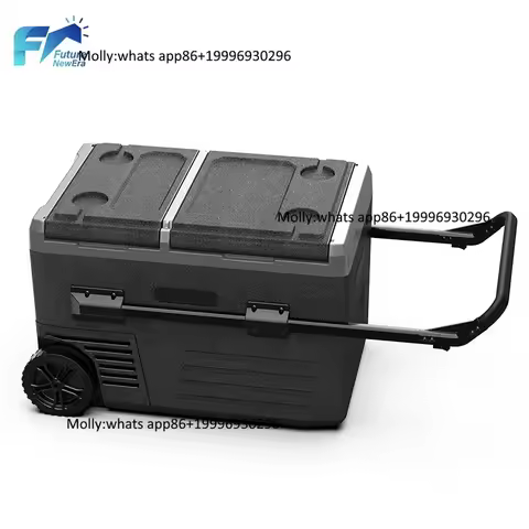 45L High Quality 12V 24V Car Fridge Home Cold Drink Mini Fridge Refrigerator Portable Cooler Boxes 2
