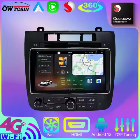 Owtosin 7870 A76 12G+256G Android 13 Car Radio GPS Navigation For Volkswagen VW Touareg 7P 2010-2018