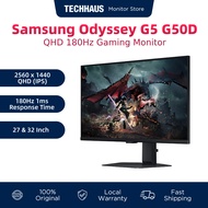 SAMSUNG MONITOR LS27DG502EEXXS / LS32DG502EEXXS 27"/ 32" Odyssey G5 G50D QHD 180Hz Gaming Monitor (3