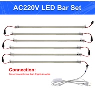 ERANPO 2/4/6Pcs 30cm 40cm 50cm LED Rigid Strip Light Floodlight Tubes Bar 2835 SMD DIY Counter Showc
