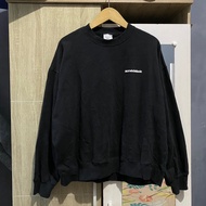 Crewneck by Acme De La Vie font Sweatshirt black