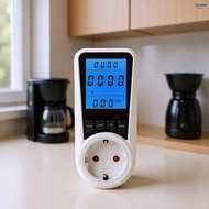FZ1Pcs Watt Meter,Socket-type Power Meter,Overload Protection,Kilowatt Wattage Voltage AMP Tester,El