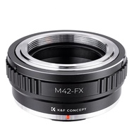 K&F Concept M42-FX Lens Mount Adapter M42 mount lens to Fuji X mount camera