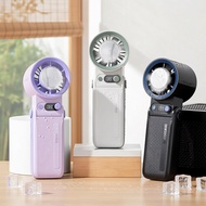 F5PRO Folding Fan, 199 Adjustable Levels, Neck Strap, Bladeless, 8000mAh ABS, USB Rechargeable Mini 