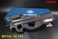 【翔準AOG】KRYTAC FN P90 電動槍 黑 原廠授權刻字 FSCG1050 AEG 衝鋒槍 授權版
