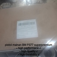 sparepart paket pistol mainan plastik Black Mamba P377 superpremium