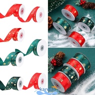 KA Christmas Ribbon Card Decor Handmade Materials Crafts Accessories Gift Wrapping