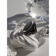 [Last One][97][Classic] MoonStone 925 Silver Ring