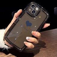 Casing Hp OPPO A92 A52 A72 A92s A93 5G A94 5G A95 5G A74 F19s F17 Pro F19 Pro F19 Pro+ F11 F9 Pro R15 R17 Case Cute Love Clear Transparent Clear Cesing Soft Silicone Case Clear Softcase