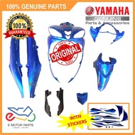 SRL115 FI SRL115FI COVER SET LAGENDA115 FI 2WB5 VPBC5 BLUE BODY SET WITH STICKER [100% ORI YAMAHA] -