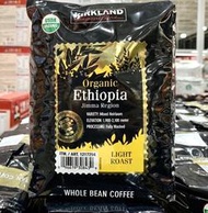 🌺代購🌺KIRKLAND SIGNATURE 科克蘭 衣索比亞淺焙水洗有機咖啡豆 907g