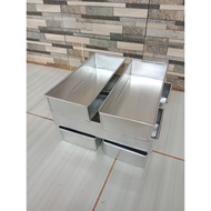 40x8x5cm baking pan || 40x8x7cm