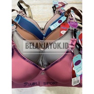 BH Piaoli Sport PL0101 Bra Piaoli Sport ORIGINAL Tanpa Kawat