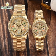 Rolex Couple Watch Original Pawnable Rolex Watch For Man Rolex Watch For Woman Men Women Stainless