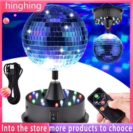 【hinghing】Rotating Disco Ball Disco Ball Spinner Disco Ball Decor