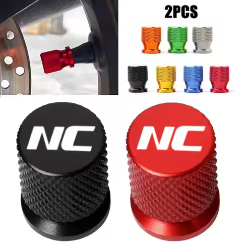 2PCS Motorcycle Accessories Tire Valve Caps For HONDA NC 700 750 700X 750X 700D 750D NC700 NC700D NC