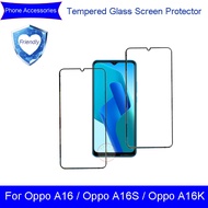 Phone Tempered Glass Screen Protector For Oppo A16 / Oppo A16S / Oppo A16K Accessory Parts.