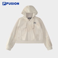 FILA FUSION INLINE FUSION X - WORKWEAR DANCE CITY GROOVE Women Hoodie (Beige)