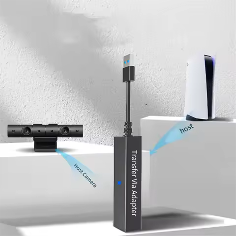 HOT For PS5 VR Adapter Cable VR Connector Mini Camera Adapter for PlayStation 5 PS5 PS4 VR Adapter C