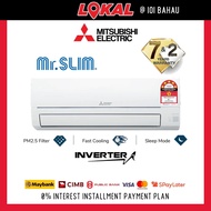 MITSUBISHI JS-Serie R32 5-STAR INVERTER 1HP / 1.5HP / 2HP / 2.5HP Air Conditioner - Mr Slim Wall Air