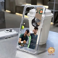 Case for iPhone 16 Pro Max Tennis Player Carlos Alcaraz 15 14 XR 13 11 12 Pro Max 8 7 6 6S Plus X Xs