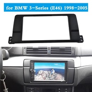 For BMW 3 Series E46 1998-2006 TRIM Radio Fascia 1x 2 Din Accessories Vehicle Car Cover For BMW 3 Se