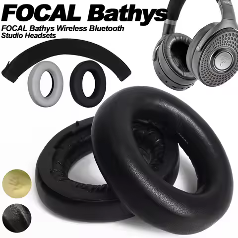 Ear Pads FOR FOCAL Bathys Focal Hadenys/Azurys Wireless Perforated Sheepskin dermis headphones Memor