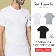 GUY LAROCHE เสื้อยืด T-SHRIT (BODY FIT) ผ้า COTTON มีให้เลือก 3 สี (JVU2423R8)
