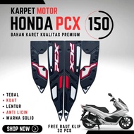 HONDA PCX 150 MOTORCYCLE CARPET FOOT MAT | HONDA PCX 150 MOTORCYCLE VARIATION ACCESSORIES MADE IN PR