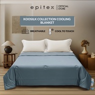 (New Arrival) Epitex KoolSilk Cooling Blanket – Single 140x190cm, Superior Smooth Lustre Knit, 100G 