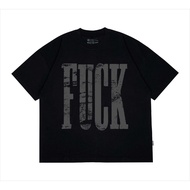 Dome Of Rock Boxy Fit Oversize Graphic Black F*CK – Unisex Streetwear Tee