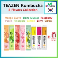 [TEAZEN] Kombucha 8 flavors Collection + RANDOM FREE GIFT / Mango  Guava / Shine Muscat / Raspberry 