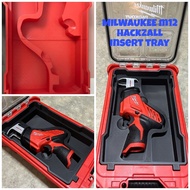 Milwaukee M12 HACKZALL PACKOUT BOX (Inlay Insert Tray)