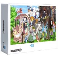 Ready Stock Miyazaki Hayao Cartoon Totoro Spirited Away Movie Jigsaw Puzzles 1000 Pcs Jigsaw Puzzle Adult Puzzle Creative Gift