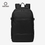 OZUKO Waterproof Men 15.6 inch Laptop Backpack Teenager Schoolbag