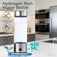 1L Portable Hydrogen Water Generator Bottle Alkaline Maker Rechargeable Hydrogen Rich Water Filter E