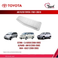 Toyota Air Filter 17801-28010 Estima ACR30 Alphard ANH10 RAV4 ACA21 Engine Air Filter
