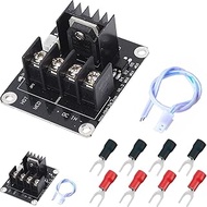 2Pcs Heat Bed Power Module MOS Tube Expansion Board 3D Printer Heated Bed Power Module, 25A High Pow